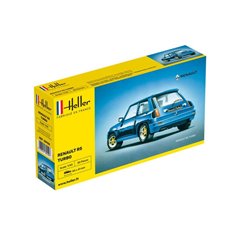 Heller 1:43 Renault R5 Turbo - STARTER KIT - w/paints