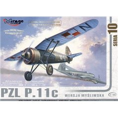 Mirage 1:48 PZL P-11c - WERSJA MIŚLIWSKA