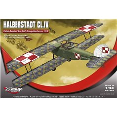 Mirage 1:48 Halberstadt CLIV - WOJNA POLSKO-SOWIECKA 1919