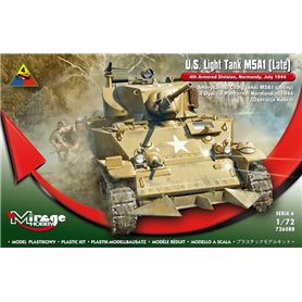 Mirage 726088 US Light Tanl M5A1 / Late/ seria 6