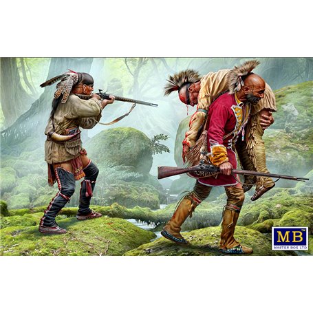 Mb 35210 Wounded brother.Indian wars series