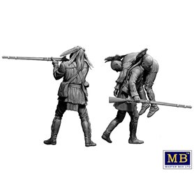 Mb 35210 Wounded brother.Indian wars series