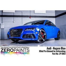 Zero Paints 1083-Audi RS - NOGARO Blue Paint 60ml