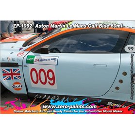 Zero Paints 1092 Farba Aston Martin Le Mans Gulf Blue 60ml