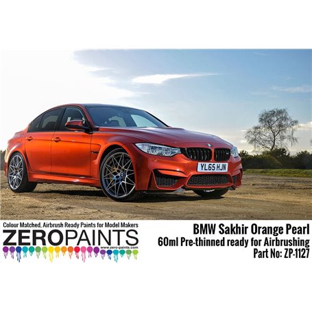 Zero Paints 1127-SA BMW Sakhir Orange Pearl Paint