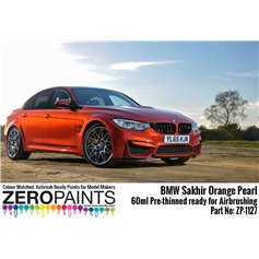 Zero Paints 1127-SA BMW SAKHIR ORANGE PEARL PAINT - 60ml