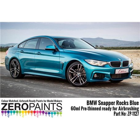 Zero Paints 1127-SN BMW Snapper Rocks Blue Pearl