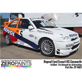 Zero Paints 1483 Repsol Ford Escort RS Cosworth 4x30 ml