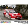 Zero Paints 1487 Peugeot 206 WRC 2003 Rally Red 60