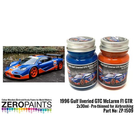 Zero Paints 1509 Gulf liveried GTC McLaren F1 GTR 