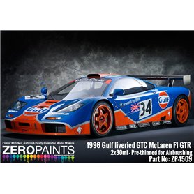 Zero Paints 1509 Gulf liveried GTC McLaren F1 GTR