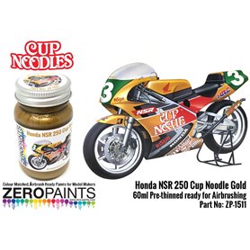 Zero Paints 1511 Honda NSR 250 Cup Noodle Gold 60m