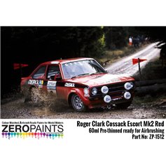 Zero Paints 1512 ROGER CLARK COSSACK ESCORT MK2 RED - 60ml