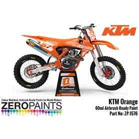 Zero Paints 1576 KTM ORANGE PAINT - 30ml