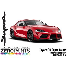 Zero Paints 1612 Toyota GR Supra PROMINENCE Red 30 mll