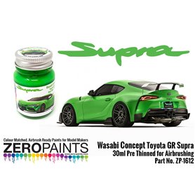Zero Paints 1612 Toyota GR Supra Wasabi Concept Green 30ml
