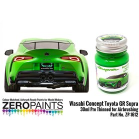 Zero Paints 1612 Toyota GR Supra Wasabi Concept Green 30ml