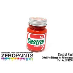 Zero Paints 1638 CASTROL RED - 30ml