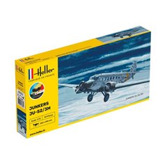 Heller 1:72 Junkers Ju-52/3M - STARTER SET - w/paints