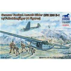 Bronco 1:35 DFS 230 B-1 - GERMAN TACTICAL ASSAULT GLIDER + Fallschirmjager