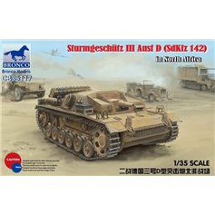 Bronco 1:35 Sturmgeschutz StuG.III Ausf.D - IN NORTH AFRICA