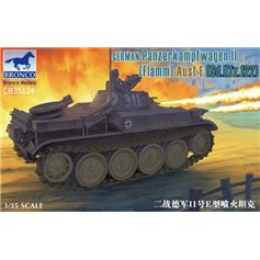 Bronco 1:35 Pz.Kpfw.II (Flamm) Ausf.E - GERMAN FLAME THROWING TANK