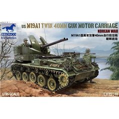 Bronco 1:35 M19A1 TWIN 40MM GUN MOTOR CARRIAGE - KOREAN WAR 