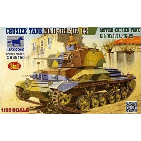 Bronco CB35150 Cruiser Tank Mk.II/IIA/IIA CS(3-1)