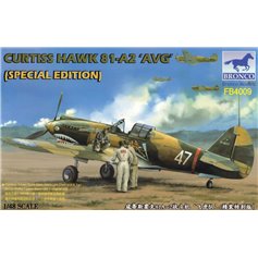 Bronco 1:48 Curtis Hawk 81-A2 AVG - SPECIAL EDITION