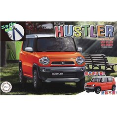 Fujimi 1:24 Suzuki Hustler - PASSION ORANGE + cążki modelarskie