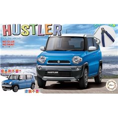 Fujimi 1:24 Suzuki Hustler - SUMMER BLUE METALLIC + cążki modelarskie 