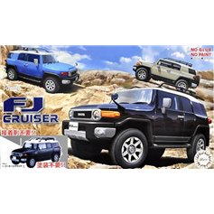 Fujimi 1:24 Toyota FJ Cruiser - TWO-TONE BLACK