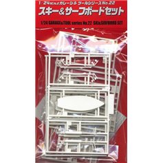 Fujimi 1:24 SKI AND SIRFBOARD SET