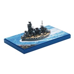 Fujimi QSC SHIP - IJN Fuso - SPECIAL VERSION + PAINTED PEDESTAL FOR DISPLAY