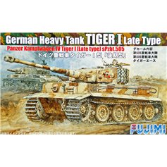Fujimi 1:76 Pz.KpfwVI Tiger - LATE TYPE - GERMAN HEAVY TANK 