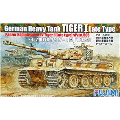 Fujimi 1:76 Pz.KpfwVI Tiger - LATE TYPE - GERMAN HEAVY TANK