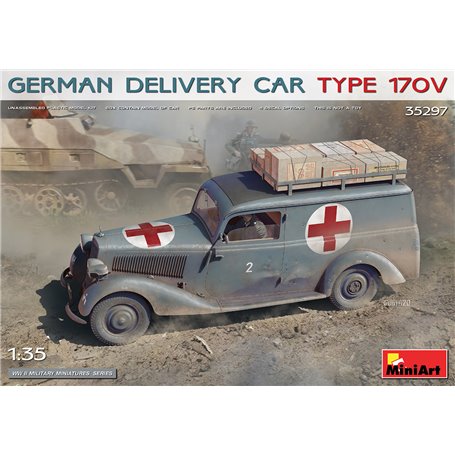 Mini Art 35297 German Delivery Car Type 170V