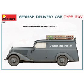 Mini Art 1:35 GERMAN DELIVERY CAR TYPE 170V