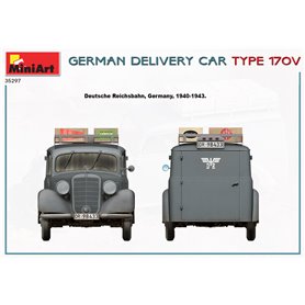 Mini Art 1:35 GERMAN DELIVERY CAR TYPE 170V
