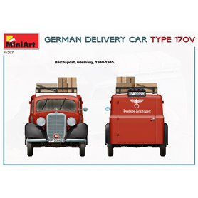 Mini Art 1:35 GERMAN DELIVERY CAR TYPE 170V