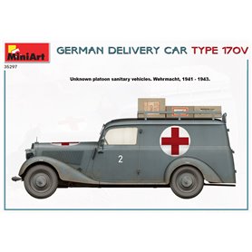 Mini Art 1:35 GERMAN DELIVERY CAR TYPE 170V