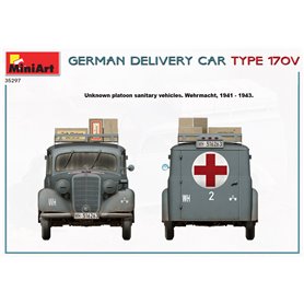 Mini Art 1:35 GERMAN DELIVERY CAR TYPE 170V