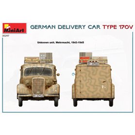 Mini Art 1:35 GERMAN DELIVERY CAR TYPE 170V