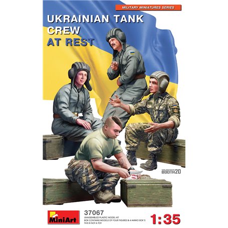 Mini Art 37067 Ukrainian tank crew at rest