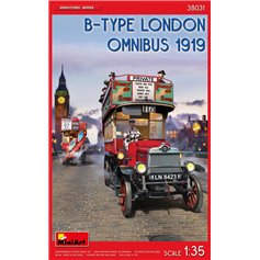 Mini Art 1:35 B-TYPE LONDON OMNIBUS 1919