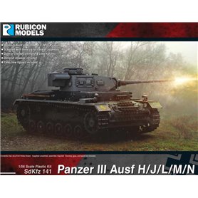 Rubicon Models 1:56 Panzer III Ausf H/J/L/M/N