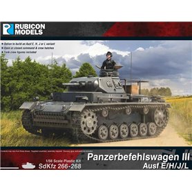Rubicon Models 1:56 Panzerbefehiswagen III Ausf E/H/J/L
