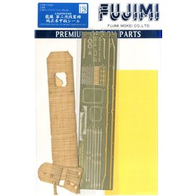 Fujimi 115542 1/700 Genuine Wood Deck Seal for IJN Aircraft Carrier Ryujo After 2 Upgrade