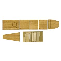 Fujimi 114484 1/700 Wood Deck Seal for IJN Aircraft Carrier Kaga Triple Flight Deck