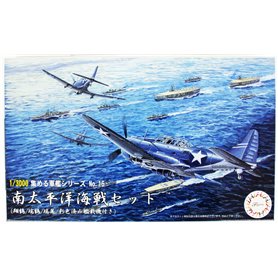 Fujimi 401522 1/3000 Battle of the Santa Cruz Islands Set Painted Navalised Aircraft